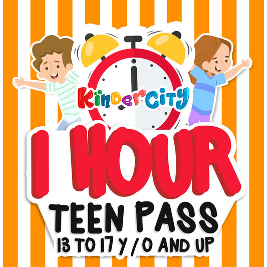 KinderCity Pampanga - Teen 1HR Pass