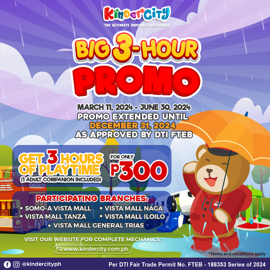 BIG 3-HOUR PROMO