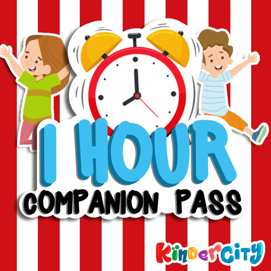 KinderCity NOMO - Adult Companion 1HR Pass