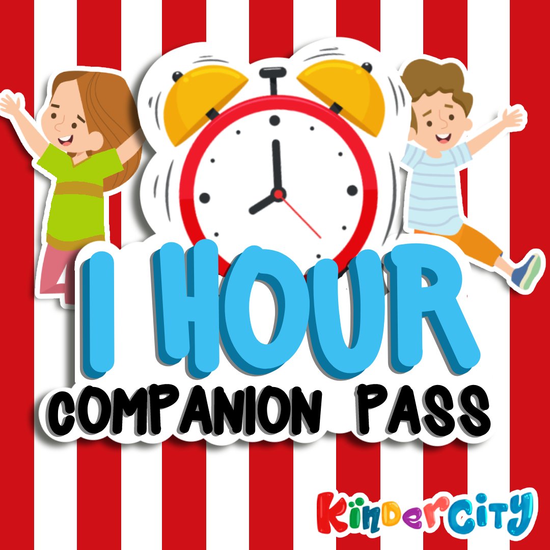 KinderCity SOMO - Adult Companion 1HR Pass